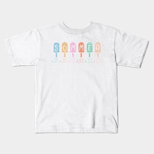 Summer Popsicles Kids T-Shirt